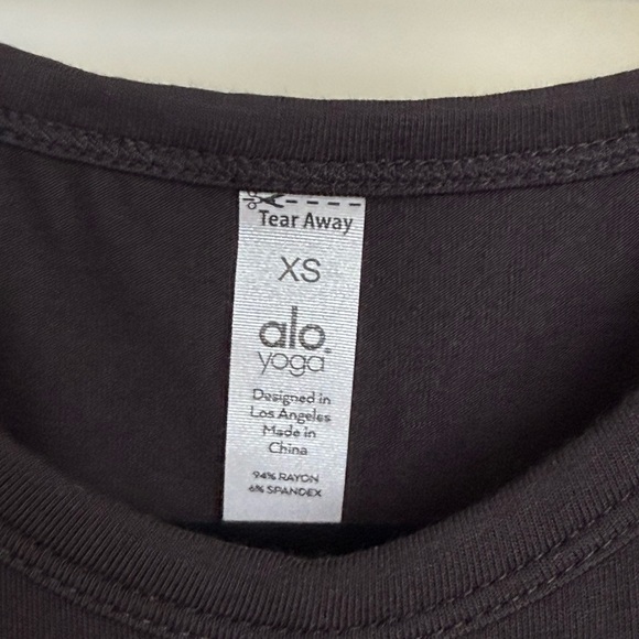 NWOT • ALO Yoga Cover Tank • Sz XS - Picture 7 of 8